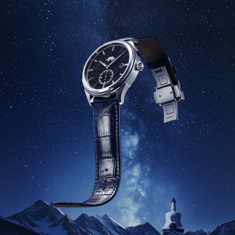 Beijing Watch automatic mechanical watch unique watch waterproof men's watcbranded watch Beijing Beihai Starry Sky Watch 40mm