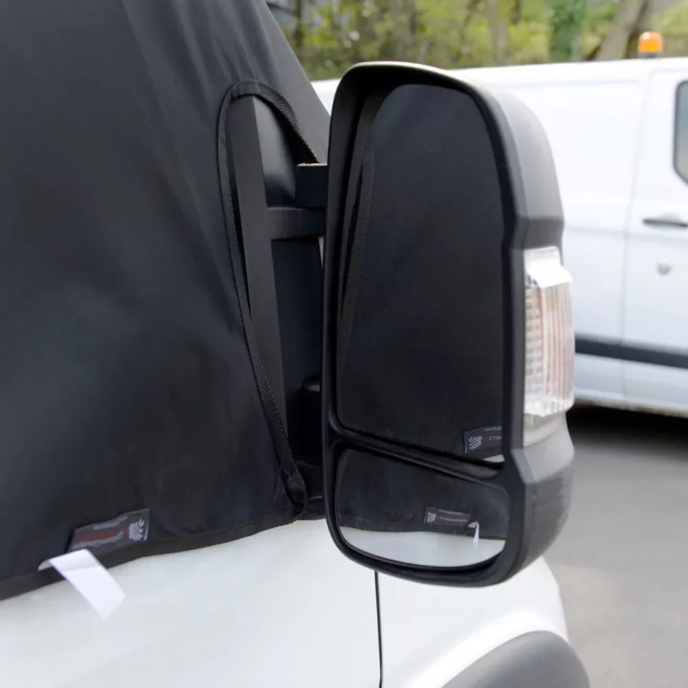 Motorhome Windscreen Blackout Blind Screen Cover TAILORED DELUXE BLACK For Fiat Ducato Peugeot Boxer Citroen Relay