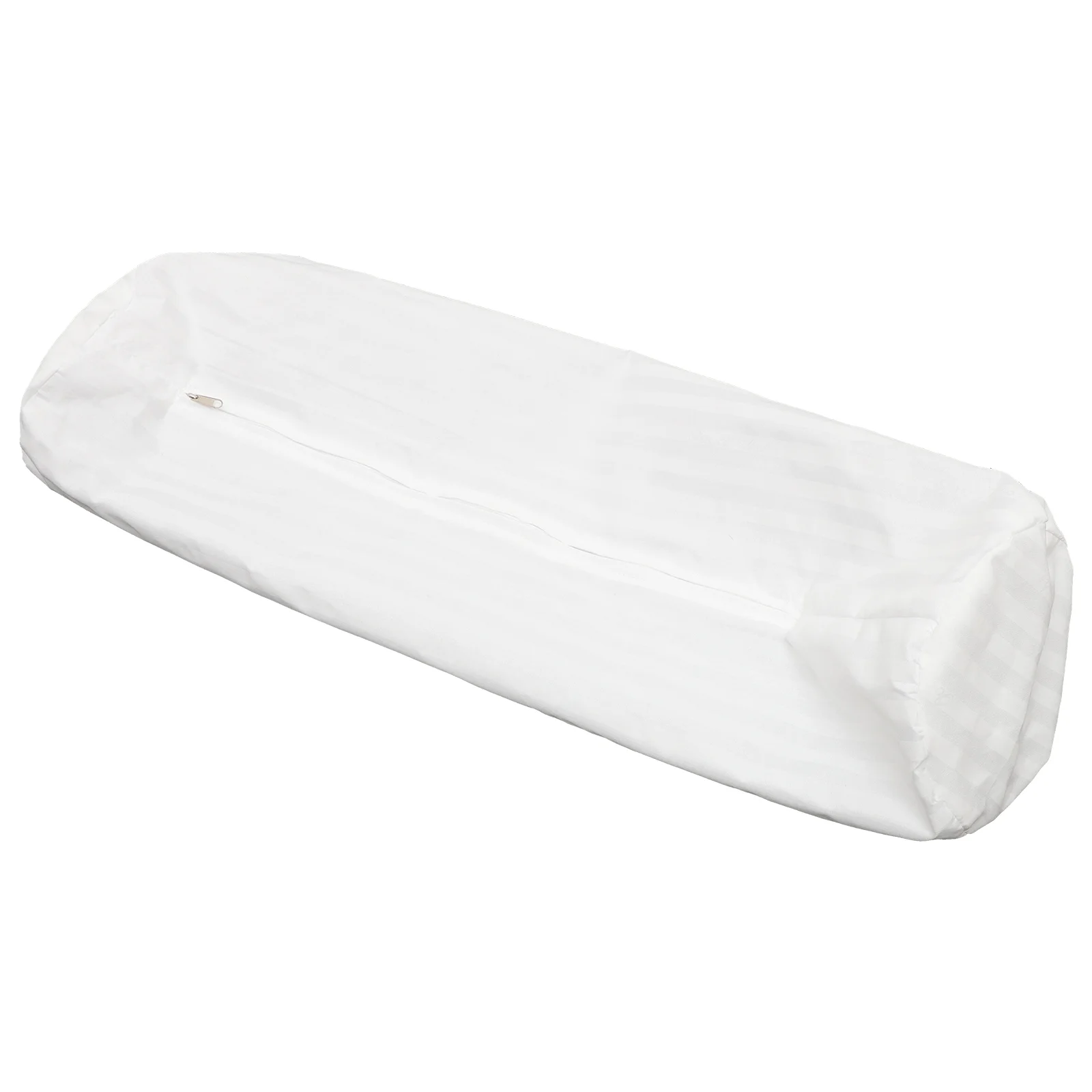 

Zipper Cylinder Pillow Case Office Bed Pillows Cooling Cloth Inflatable Cylindrical
