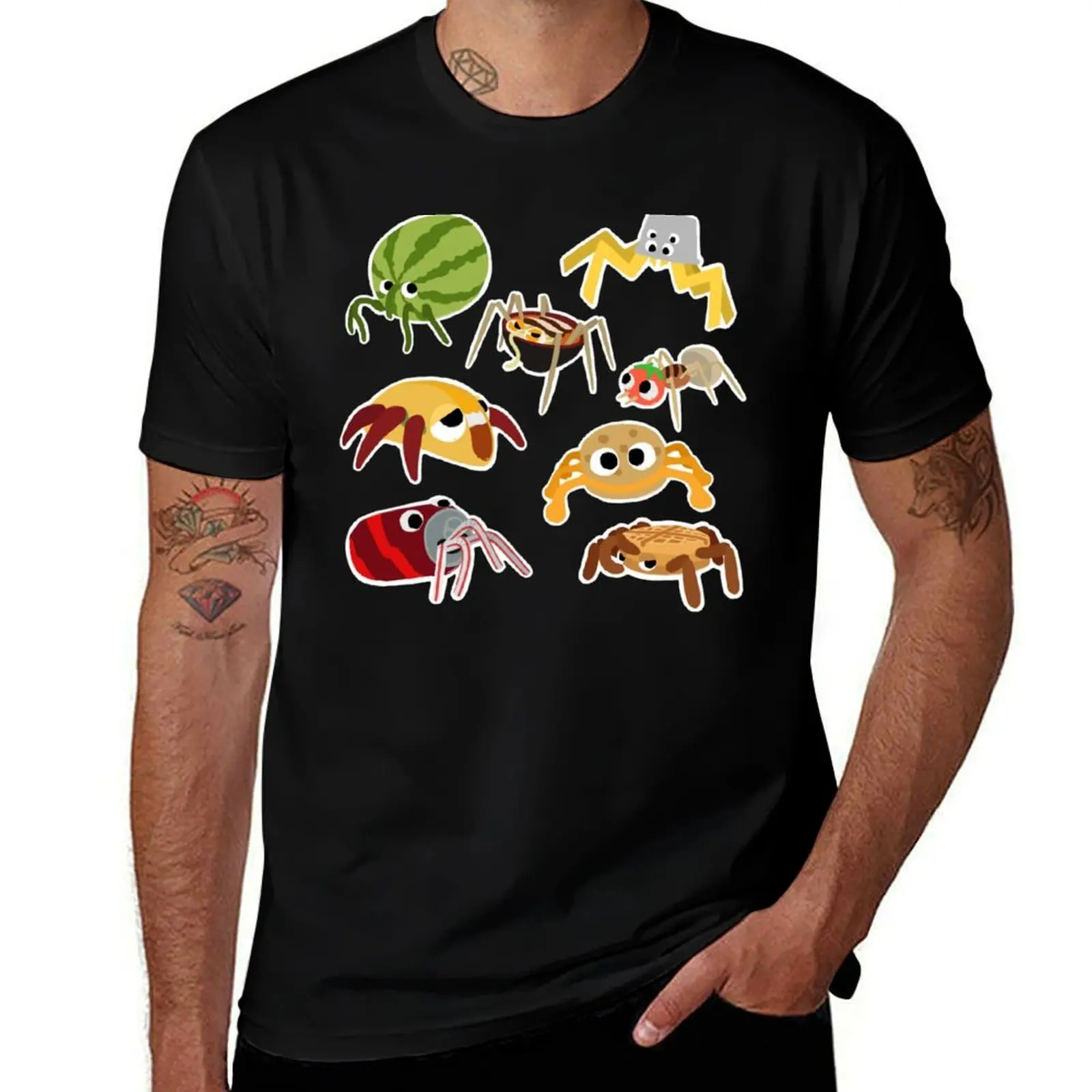 

Bugsnax Bug Pack Fan Art Kinda Bug And Kinda Snack Try to Catch Them In Your Trap T-Shirt man graphic t shirt T-Shirt
