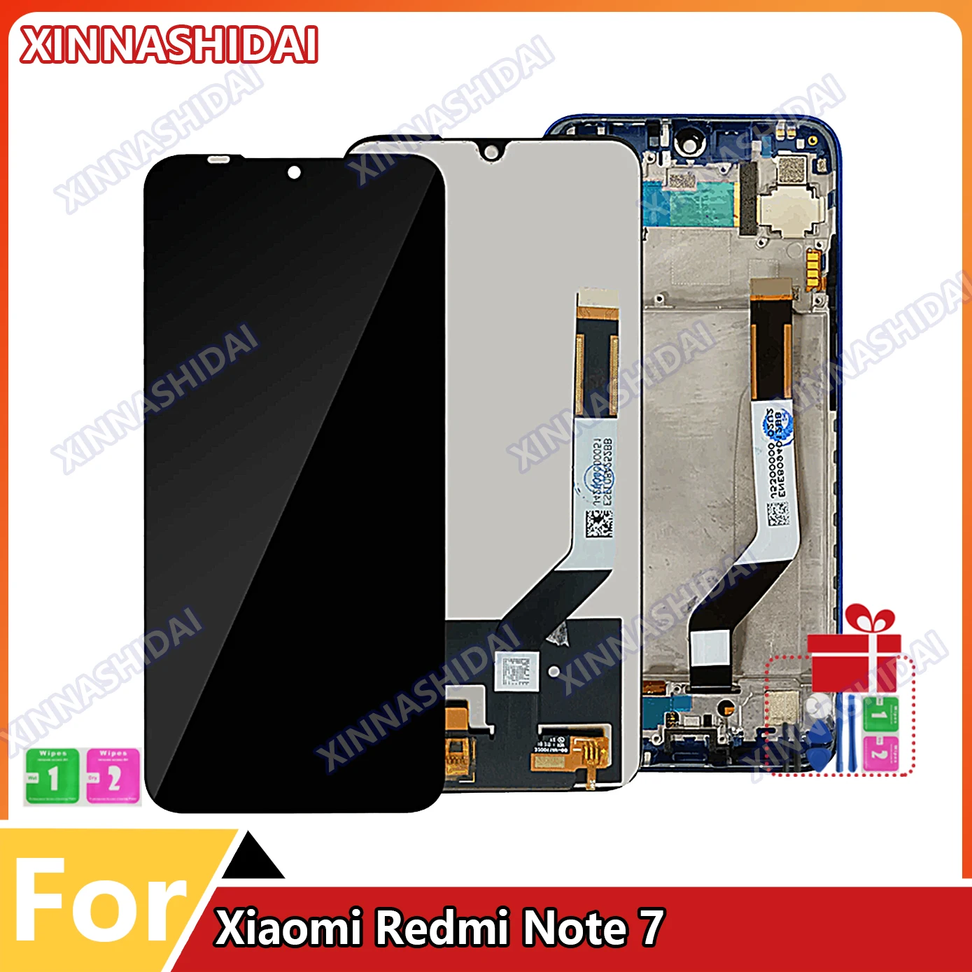 LCD Display For Xiaomi Redmi Note 7 Display LCD Touch Screen Digitizer For Redmi Note7 Pro LCD M1901F7G Replacement Parts