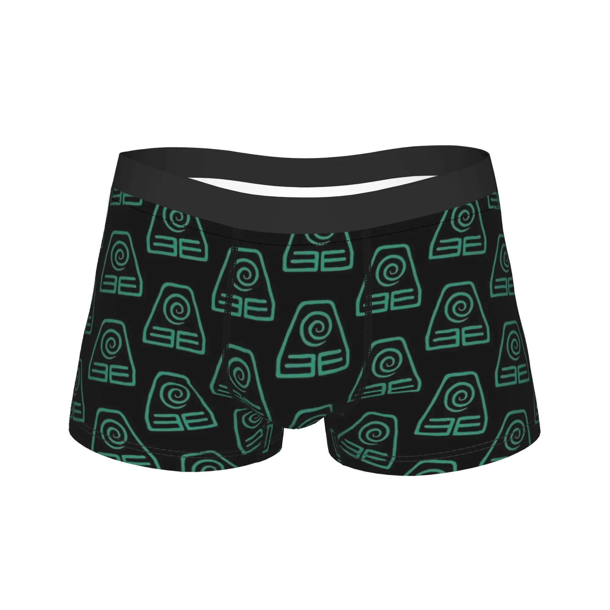 Earth Kingdom Symbol Avatars Airbender Underwear  Man Underpants Print Comfortable Trunk Hot Sale Boxer Brief Big Size