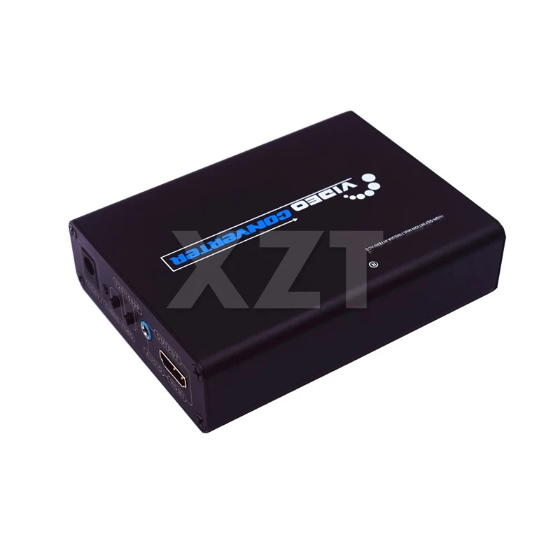 High Quality AV S-Video CVBS Converter Audio HDMI-compatible to S VIDEO+S S VIDEO Composite Switcher Adaptor Upscaler HD 3RCA