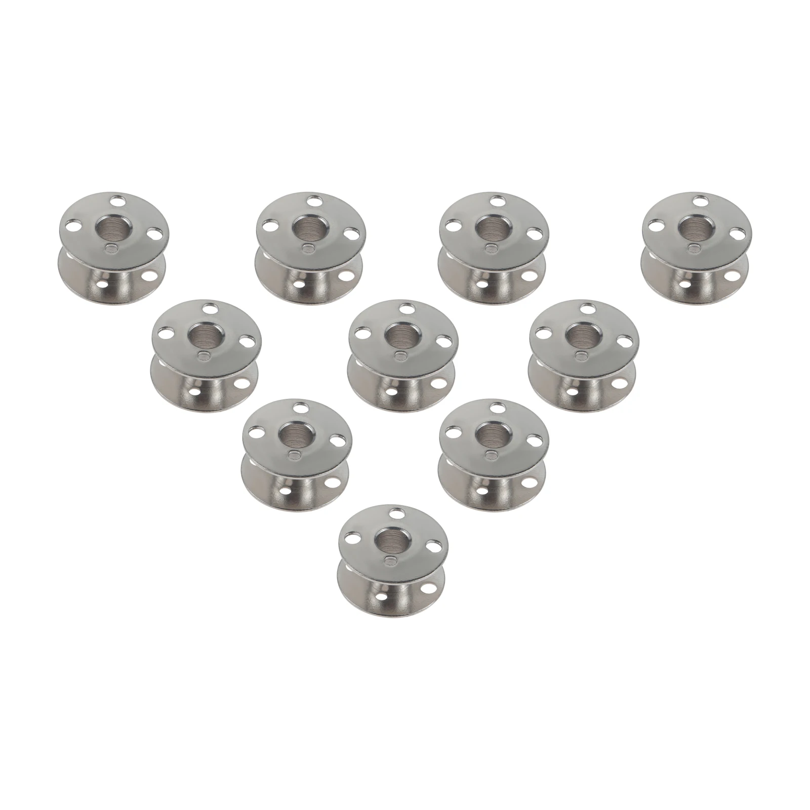 10pcs/set Sewing Machine Bobbins 172222 32522 Class 66 fit for Singer 66 66-16 Series White 8600 8800 20mm Diameter Steel Parts