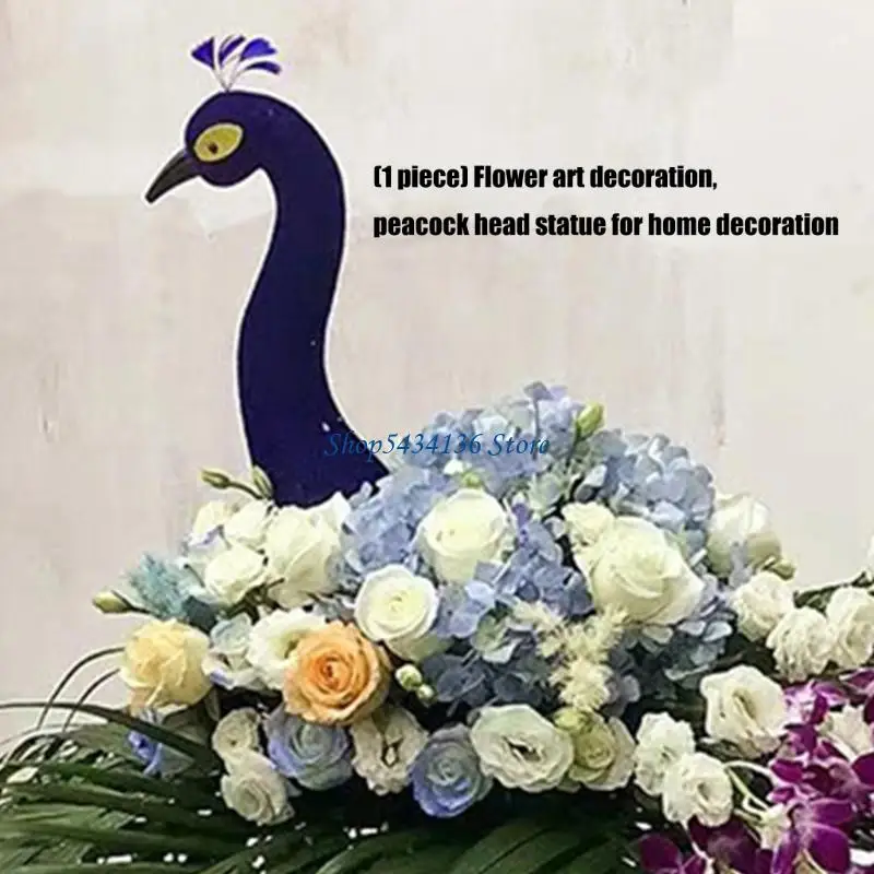 H7ED Intricated Foam Bird Ornament For Event Planning Flower Design Projects And Home Accent