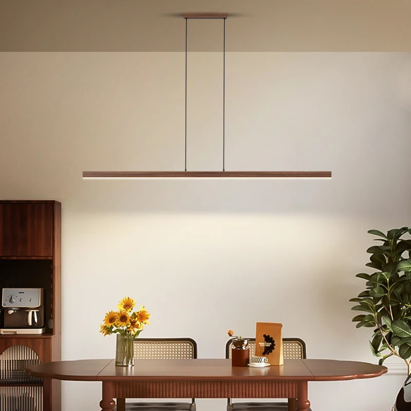 

Modern Long Strip Pendant Light for Dining Table Living Room Kitchen Study Nordic Simple LED Hanging Lamp Home Lighting Fixture