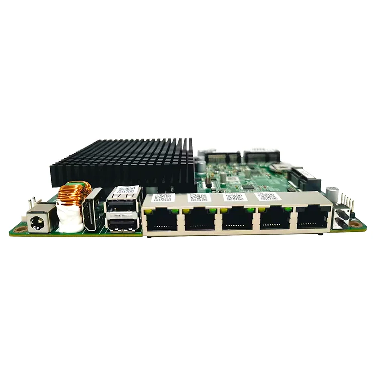 BL-NOAH4C Hot Sale in Stock Pfsense Firewall Router Motherboard 4 Lan Embedded X86 Mainboard Mini-ITX Motherboard with TPM 2.0