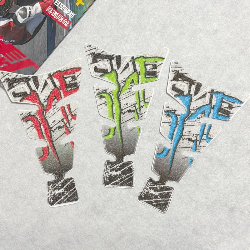 

Fishbone Sticker Universal Model Motorcycle Fuel Tank Anti Slip Decal Frosted Texture Waterproof Decoration Modification Parts