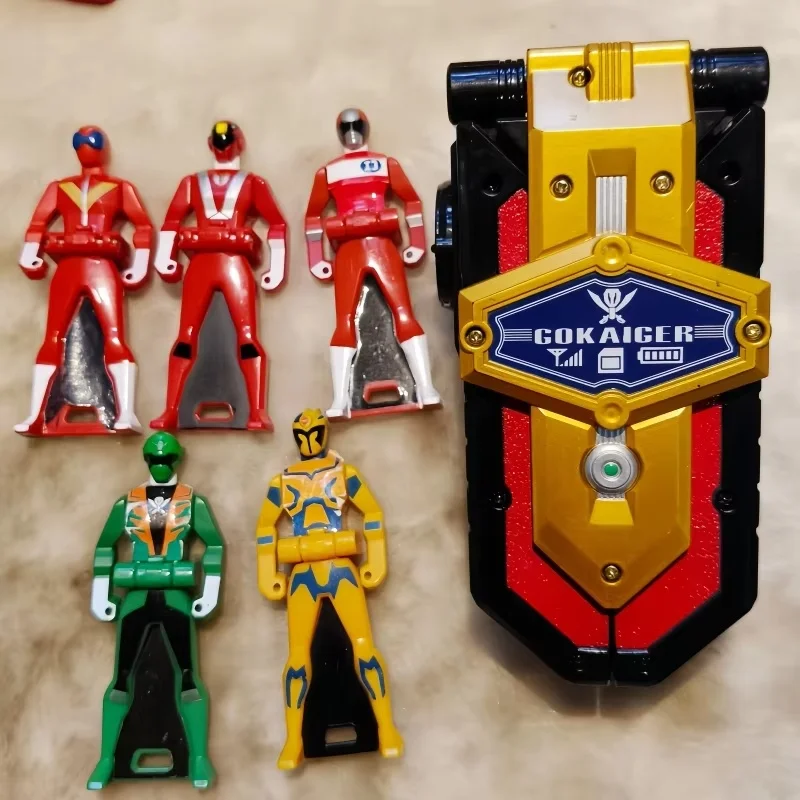 Bandai versión japonesa Kaizoku Sentai Gokaiger Dx Morpher-teléfono Ranger (no nuevo), juguete para regalo Juuken Sentai