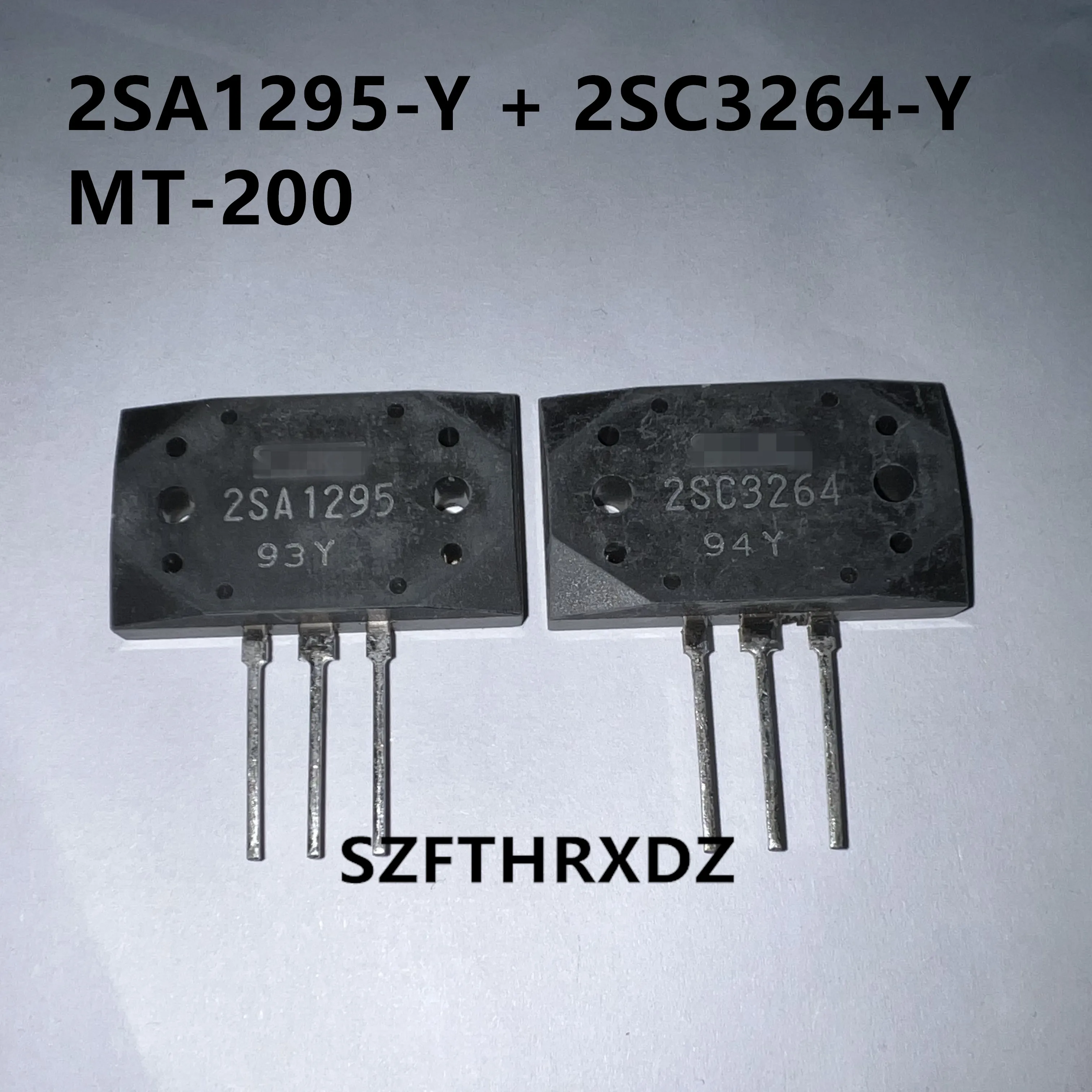 2pair  100%  New Imported Original  2SA1295-Y 2SC3264-Y 2SA1295 2SC3264 MT-200 High Power Amplifier