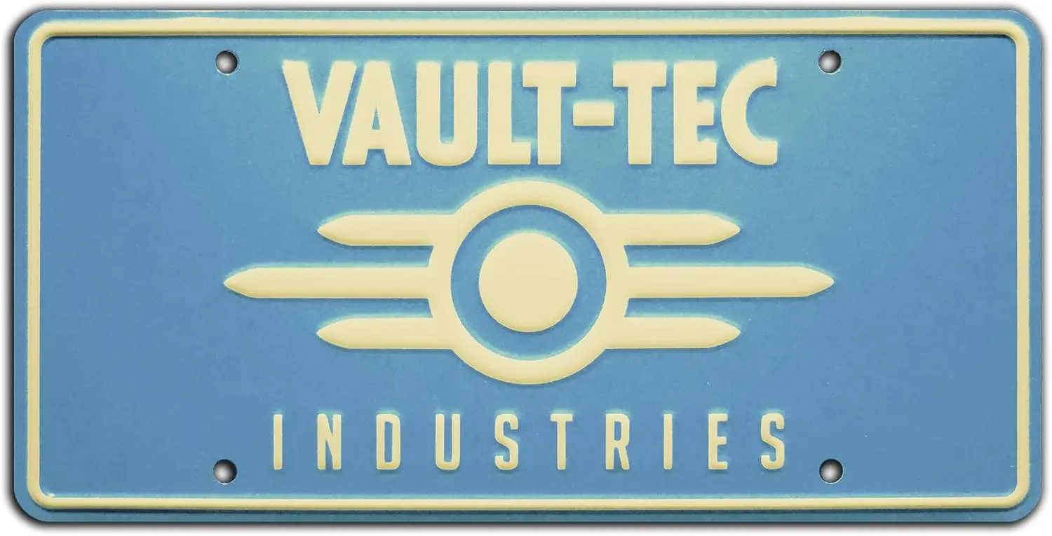 | Vault-TEC Metal Stamped Tin Sign