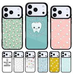 Funda para iPhone con diseño de dientes – Carcasa trasera Pro Max