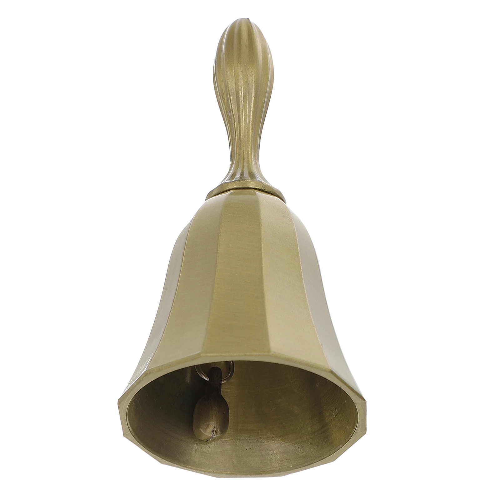 

1pc Dining Table Bells Vintage Metal Craft Hand Bell for Reception Kitchens Bars Restaurants Ideal Home Desktop Ornaments Signal