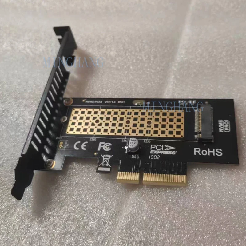 M   FOR Jiayi NVME-PEX4 adapter card M.2 to PCIE3.0 full speed X4 expansion card