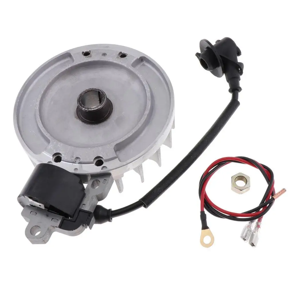 Chainsaw Flywheel Ignition Metal Coil Accs Spark Plug Repair Kit for Forestry Equipment Overhaul