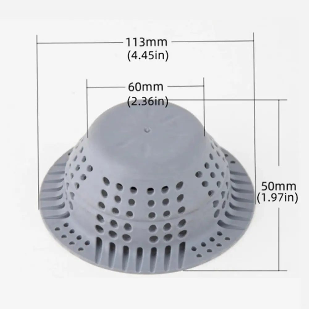 Drain Filter for Bathtub Bathtub Drain Hair Collector Stopper Weighted Drain Filter Insert Floor Sewer for Bathroom for Bathtub