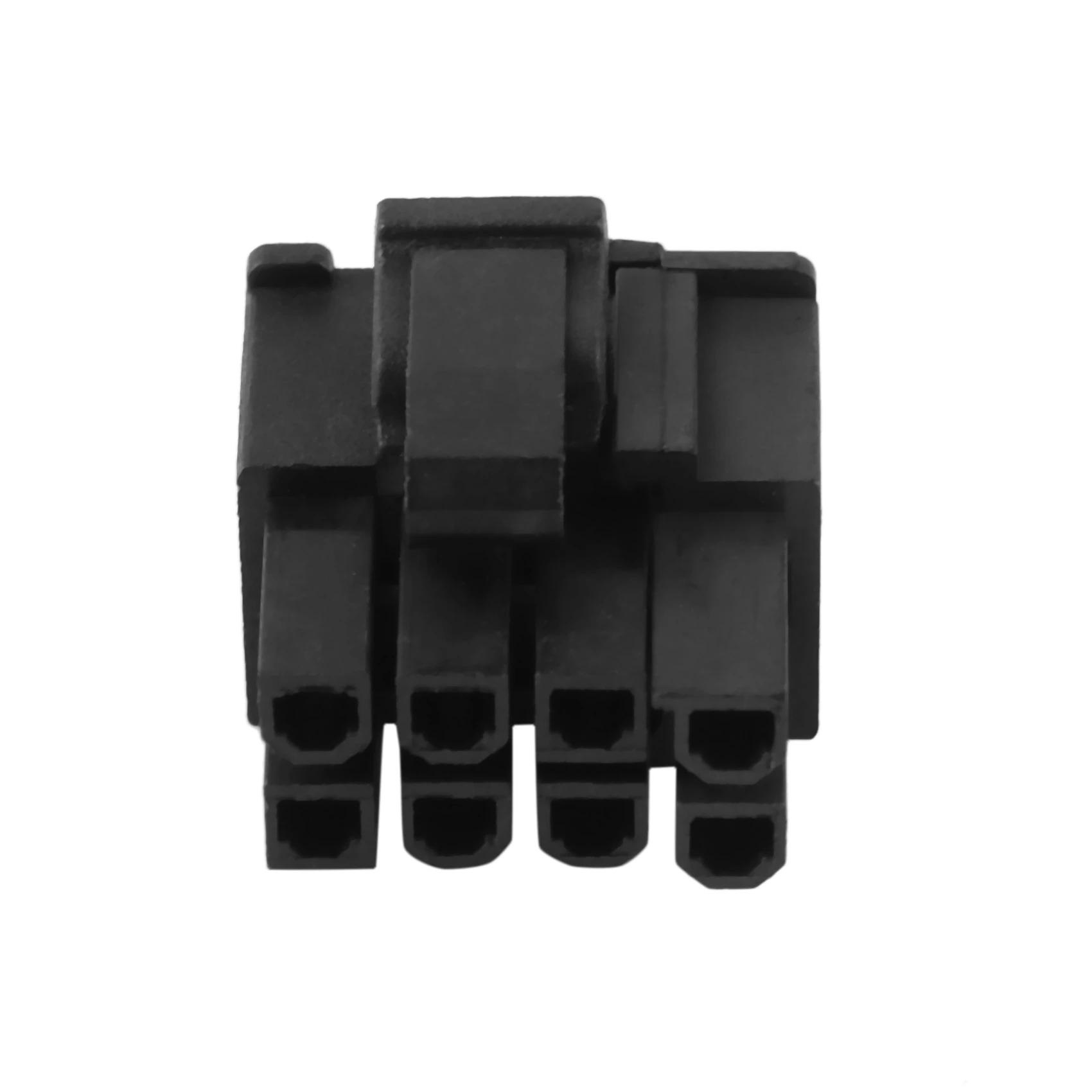 30Pcs 4.2mm 6+2 Pin 8P 8PIN Male Power Connector Plastic Shell for PC Computer ATX Graphics Card GPU,Black