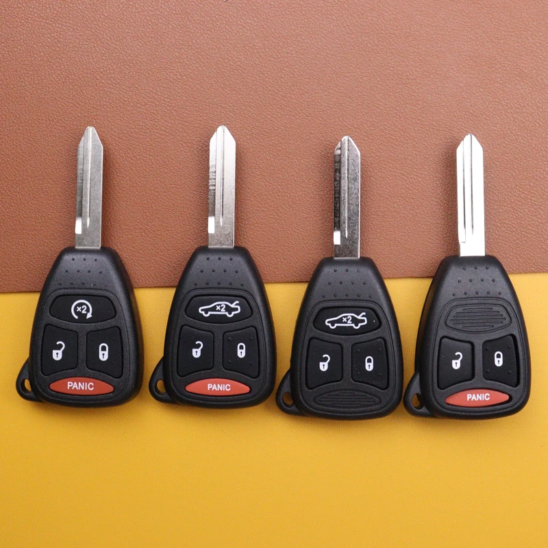 2 3 4 buttons Car Key Fob Case Shell Housing for Dodge RAM JEEP Commander Compass Grand Cherokee Liberty Wrangler Chrysler