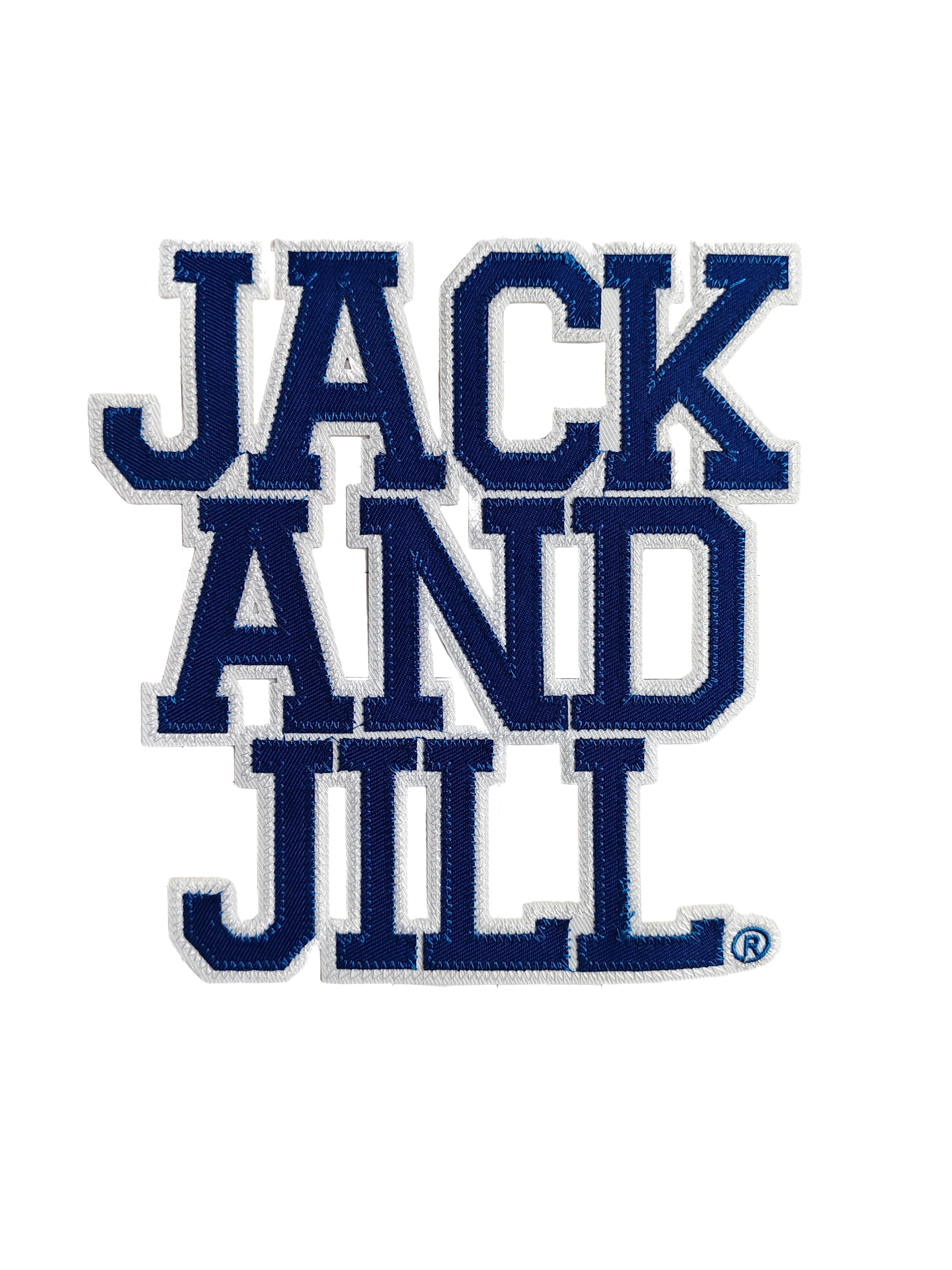 Нашивка "Джек и Джилли" для одежды и аксессуаров