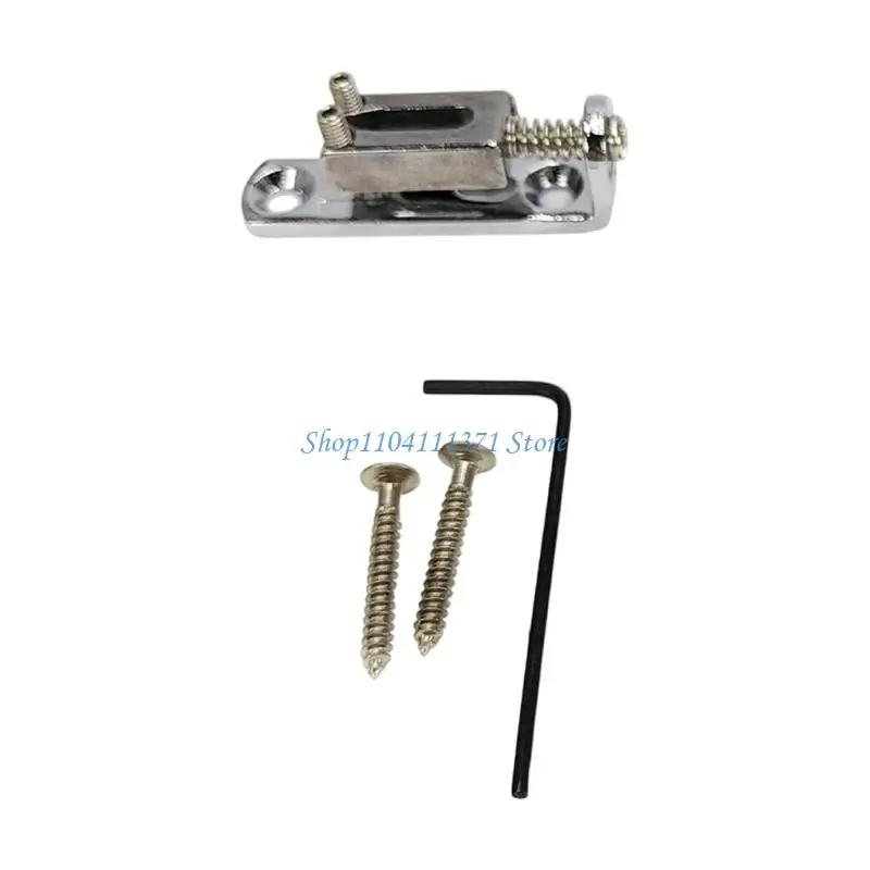 P9FC High Precisions Guitar Bridge Metal Texture Suitable for Durability Clear Sound