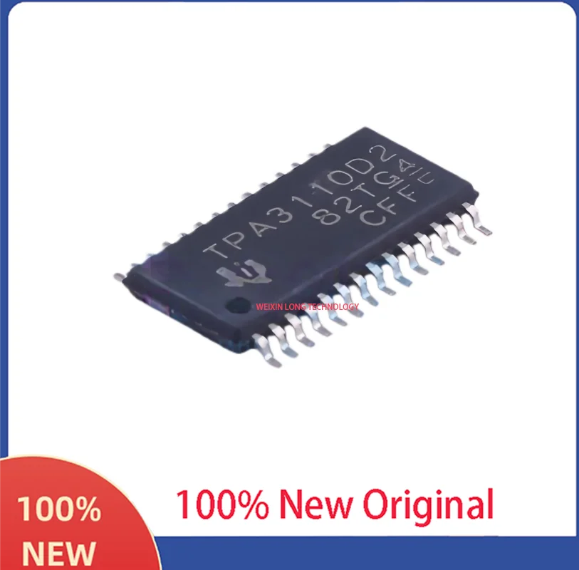 TPA3110D2PWPR 15W Stereo Class D Audio Power Amplifier