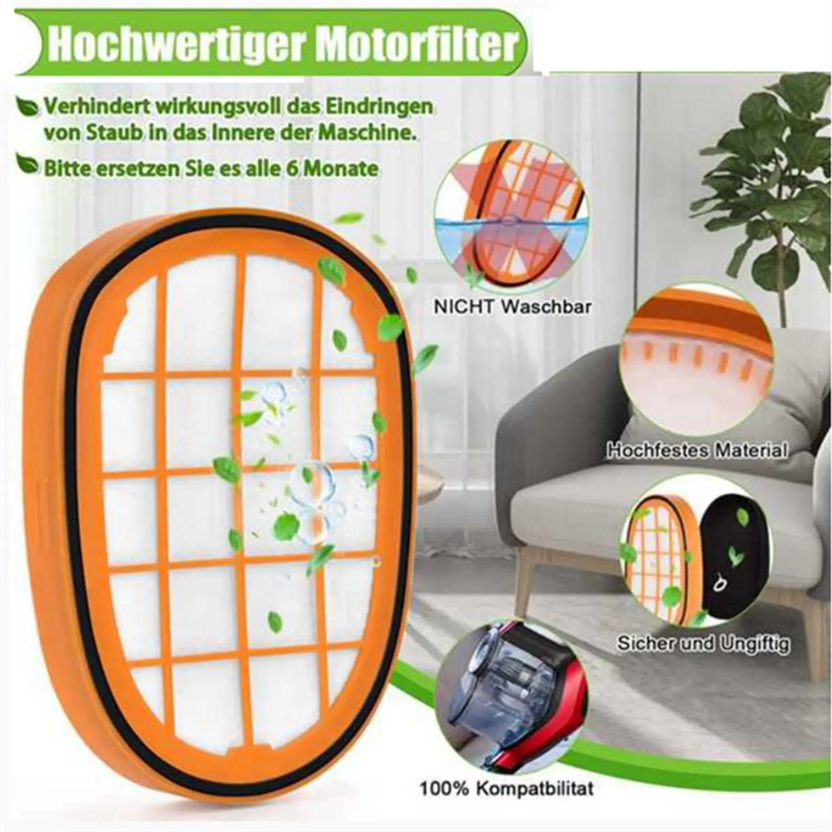 ABUD-роликовая щетка HEPA-фильтр для FC6822 FC6823 FC6827 FC6908 FC6906 FC6904 запасные части для пылесоса