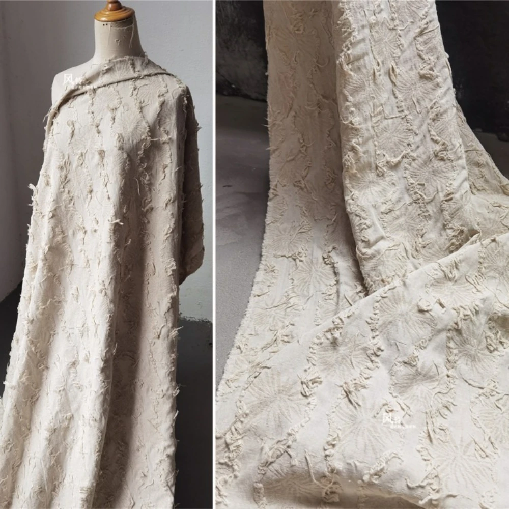 

Дизайнерская ткань в стиле ретро для одежды, платья, куртки, модельер, ручная работа, материал для шитья своими руками, ткань, оптовая продажа