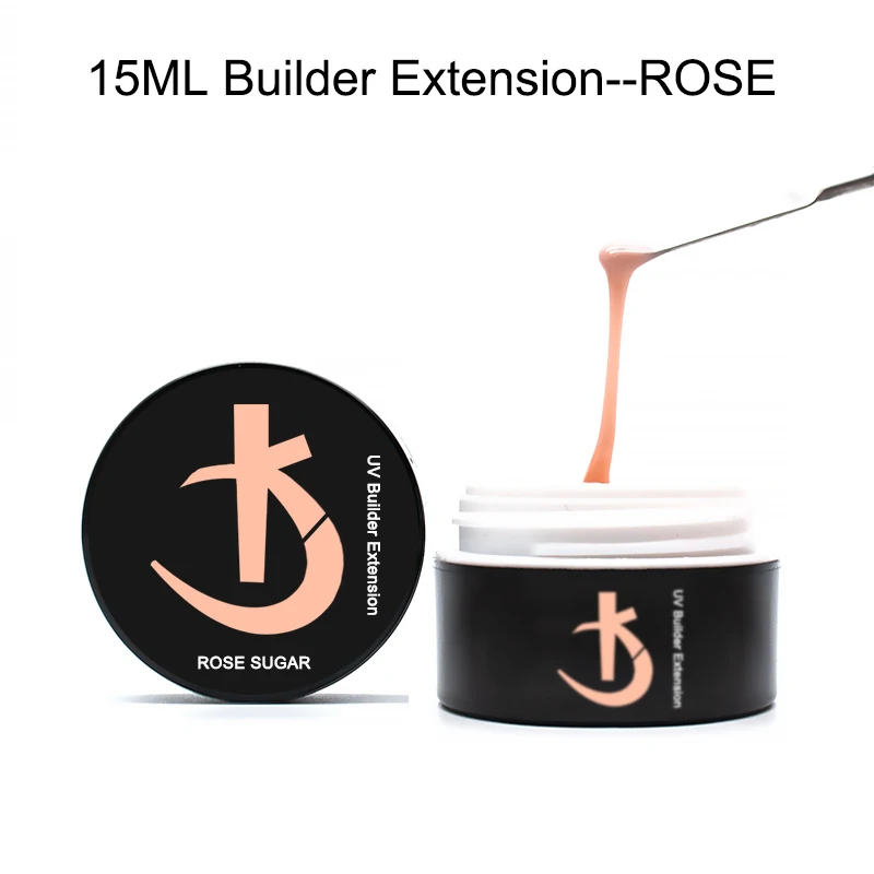 KODI JYJ 15 ml UV-Gel zur Verlängerung, semipermanenter Builder-Lack, Poly-Nägel, Gellac, Maniküre, Gebäude, Acryl-Gel-Nagellacke