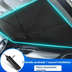 2024 new car umbrella front block shade curtain special car interior supplies complete sunscreen artefact heat insulation