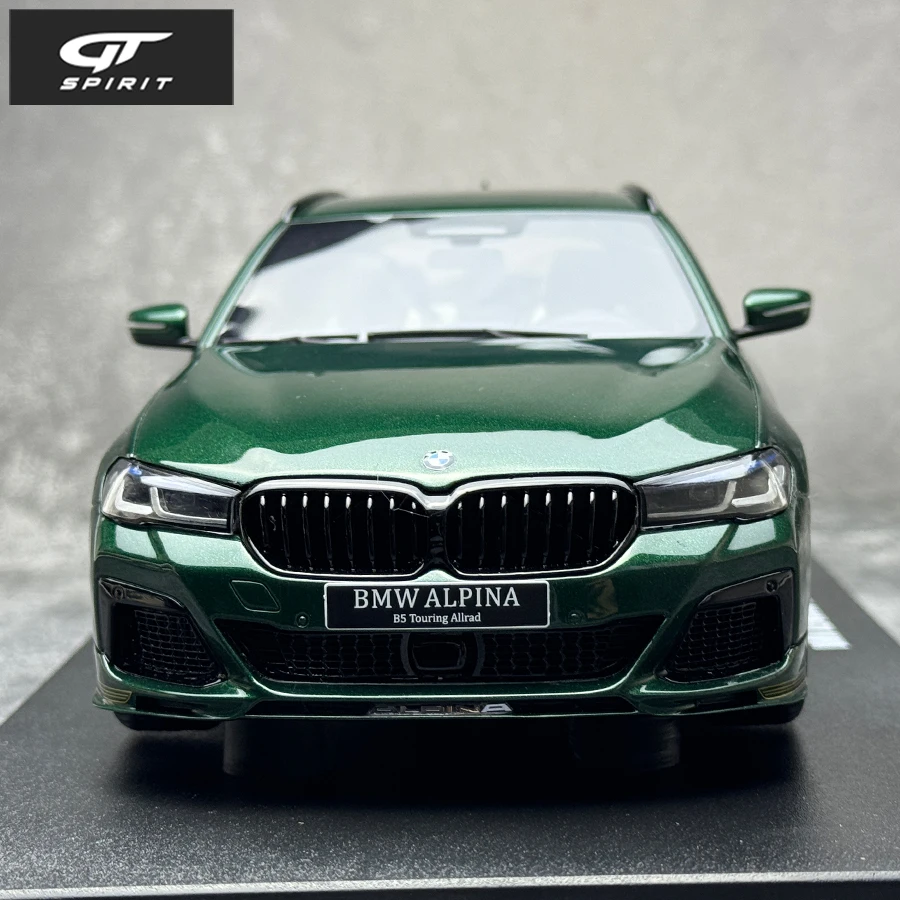 GT Spirit 1/18 BMW ALPINA B5 TOURIN Green 2023 GT475 resin car model static decoration holiday gift collection