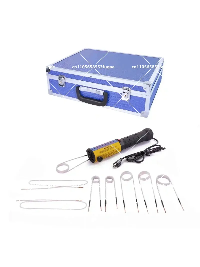 1000W Flameless Induction Heater with 8 Coil Kits for Auto Bolt Remover Repair Tool