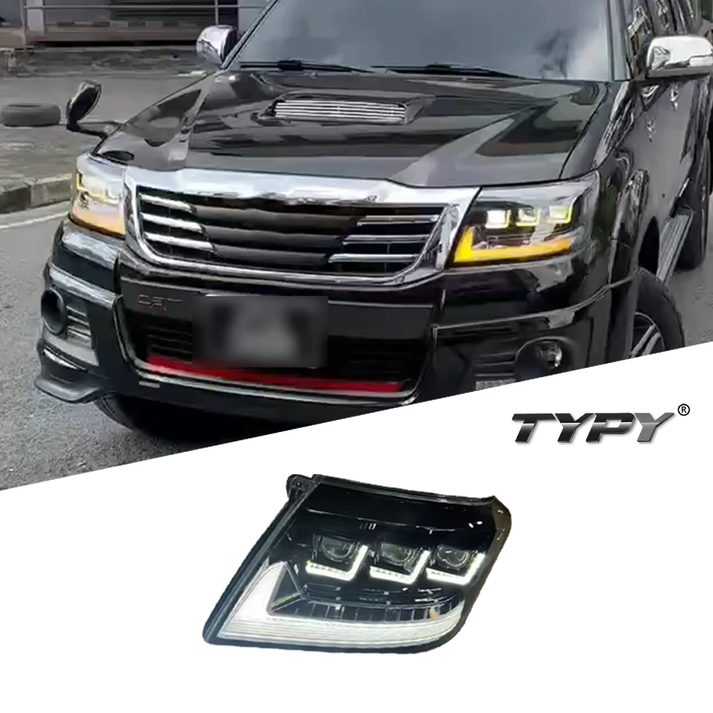 

Car Head Lamp For Toyota Hilux Vigo 2012-2014 Upgrade Modified to New Dynamic Turn Signal Car LED Headlight Assembly