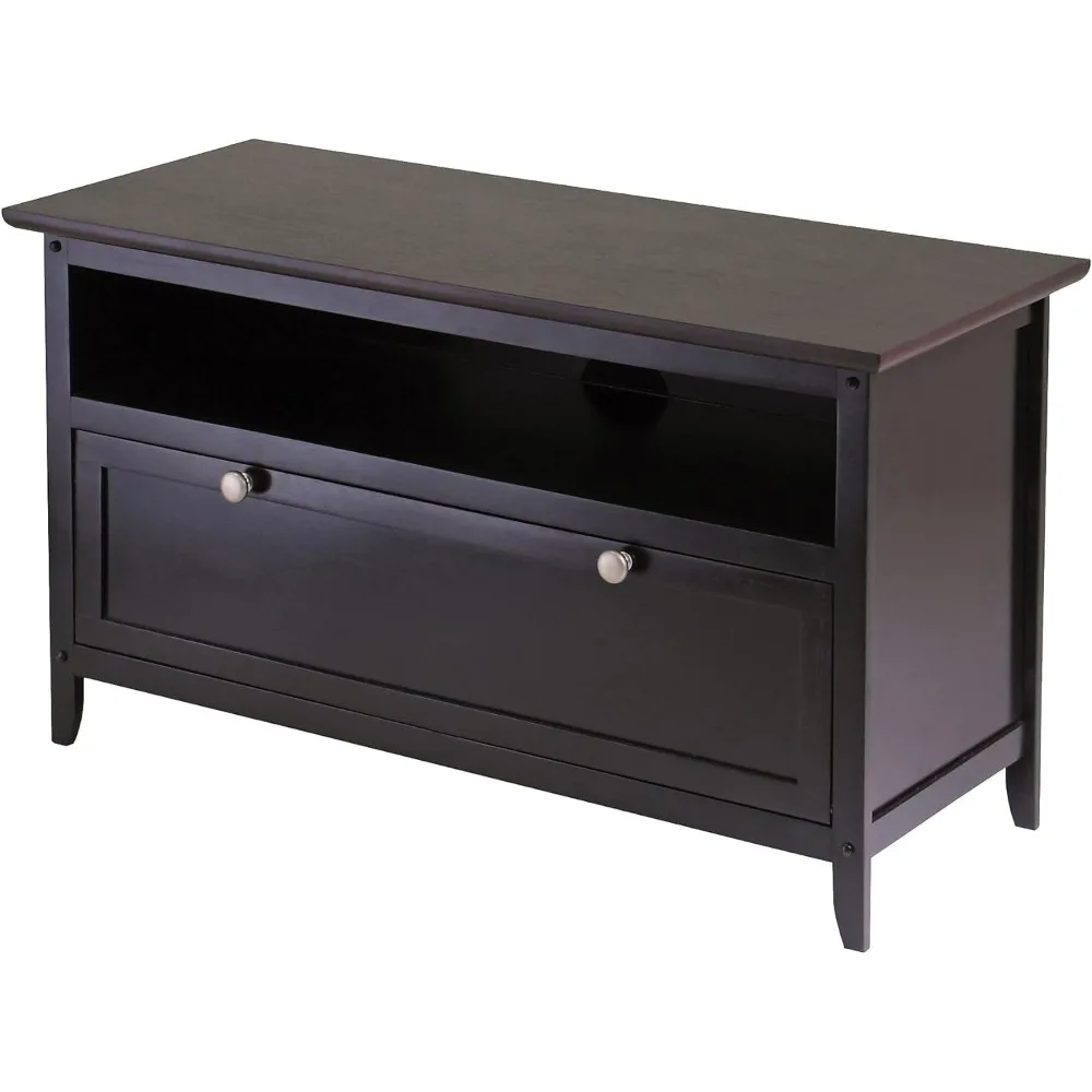 

Zuri Wood TV Stand, Dark Espresso (92136)
