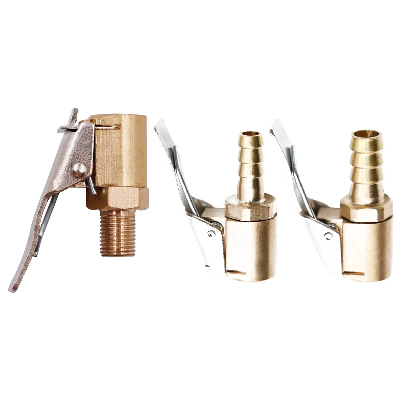 Car Tire Air Chuck with Clip Tire Inflator Pumps Valve Connector Clip Type Air Pump Nozzle Adapter Accessories Tool Tyre Valve