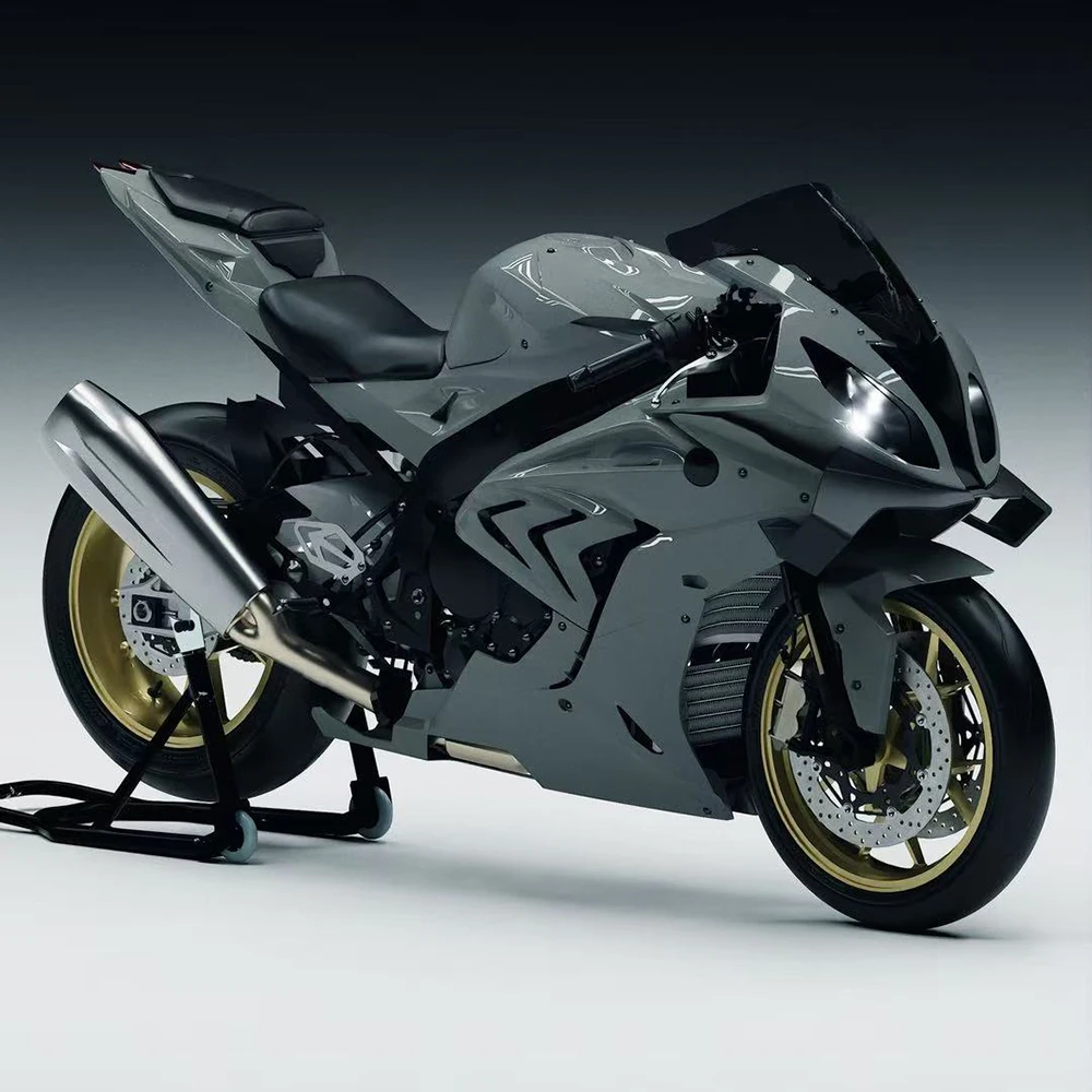 ل S1000RR 2015-2018 الرياح الجناح الديناميكا الهوائية هدية الجنيحات S 1000 RR GP الجناح دراجة نارية الجبهة المفسد السفلي سبويلر الجبهة الشفة