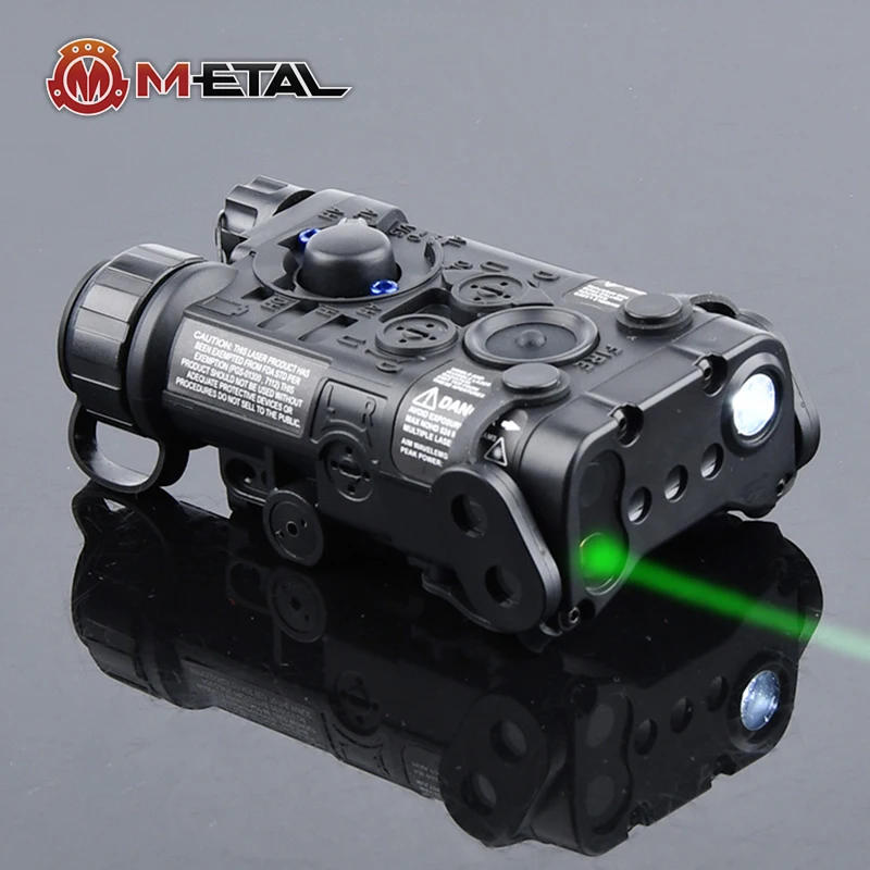 

Nylon NGAL Green Laser Indicator Tactical Gun Red Dot Aim Box Fit Picatinny Rail Airsoft Hunting Weapon Sight Laser Accessory