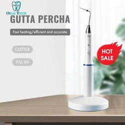 Dental Obturation Pen Endodontic Gutta Percha Cutter Hot Melt Filling Gun System 2Tips HeatingCordless 3Seconds Rapid Root Canal