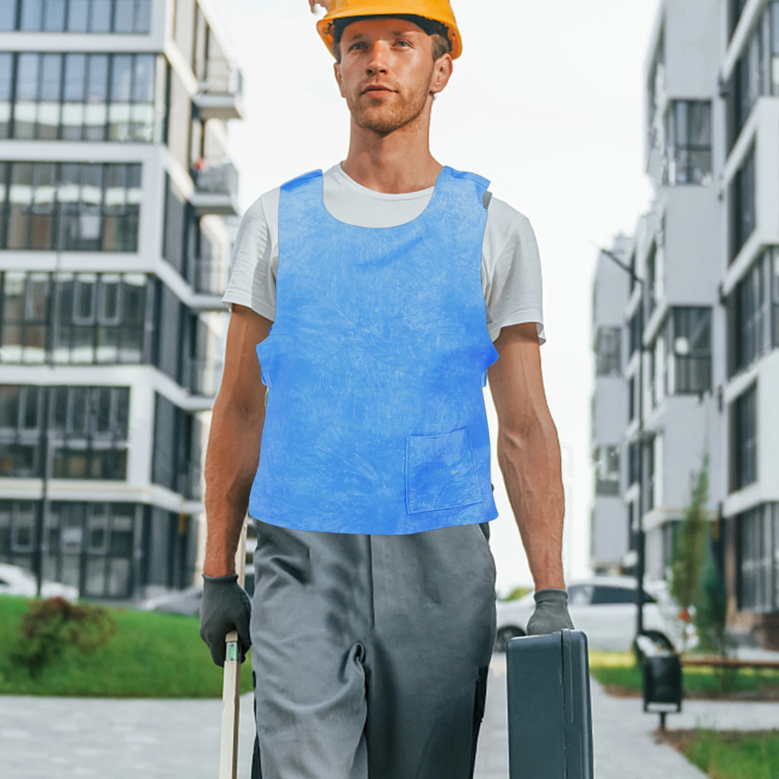

Cooling Vest Ice Vests for Adults Cold Suit Construction Clothing Hot Weather Summer Travel
