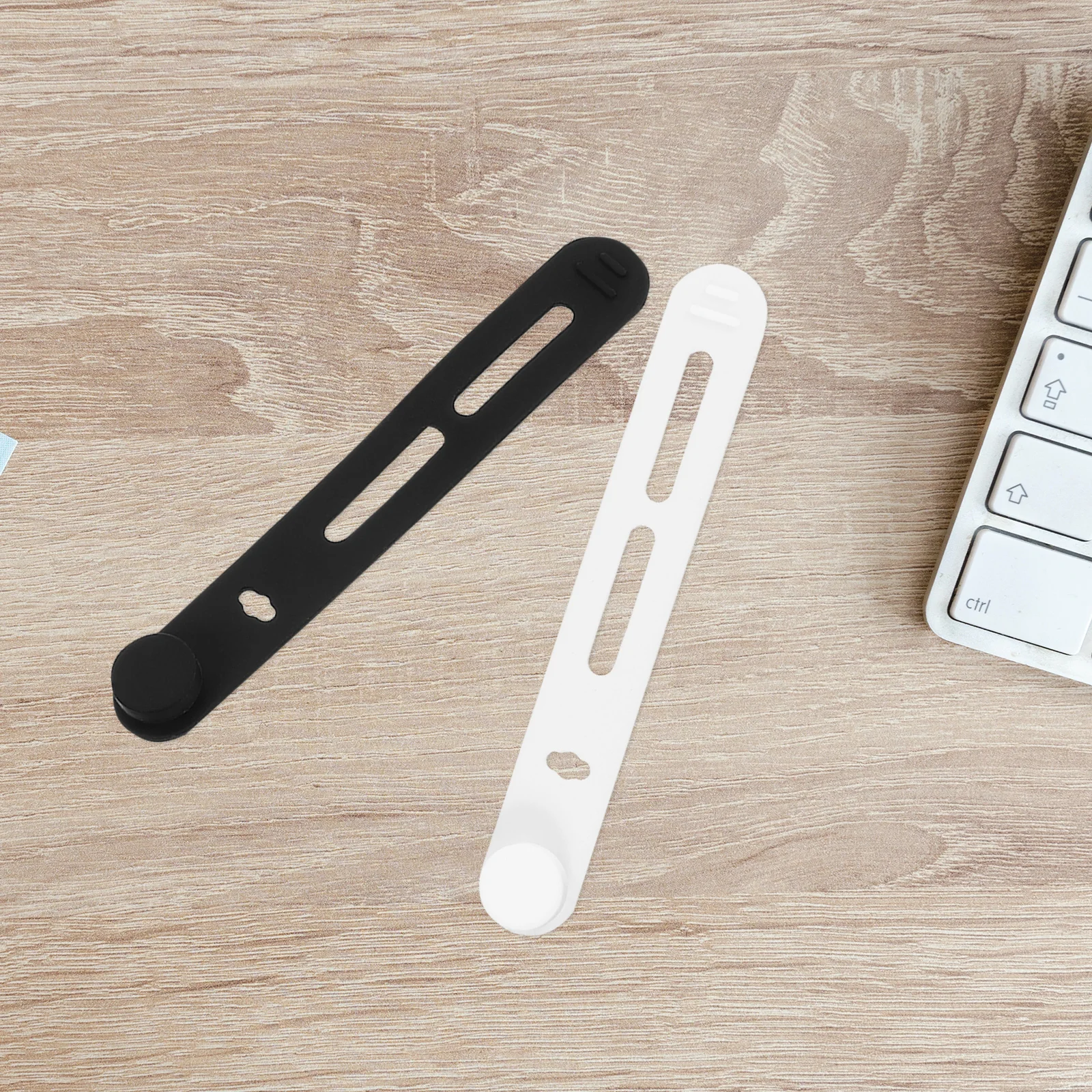 40 قطعة منظم سلك السيليكون ربطات كابل السفر قابلة لإعادة الاستخدام إدارة الأسلاك الأشرطة سيليكون كابل العلاقات الحبل المنظم السفر #5