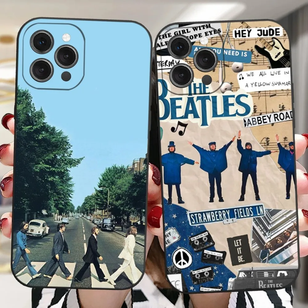 T-The Band B-BeatlesS Let It Be Phone Case For iPhone 16,15,14,13,12,11 Plus,Pro,Max,XR,XS,X,7,8 Plus,SE,Mini Silicone Soft