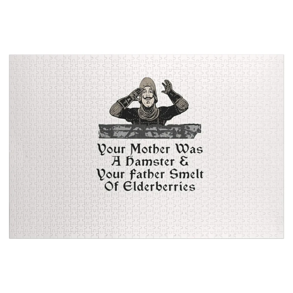 

Monty Python Your Mother Was A Hamster Jigsaw Puzzle Animal Wood Animals Puzzle