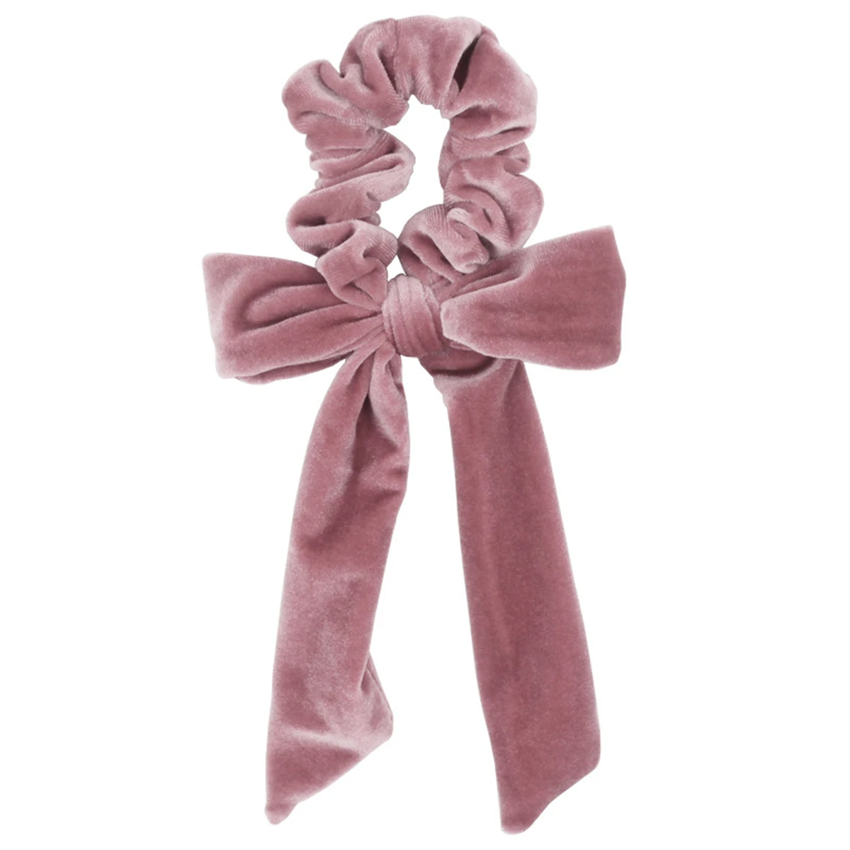 Samt-Haarbänder, Haargummis, Elastische Scrunchies, Samt-Schmetterling-Haaraccessoires – Detail 8