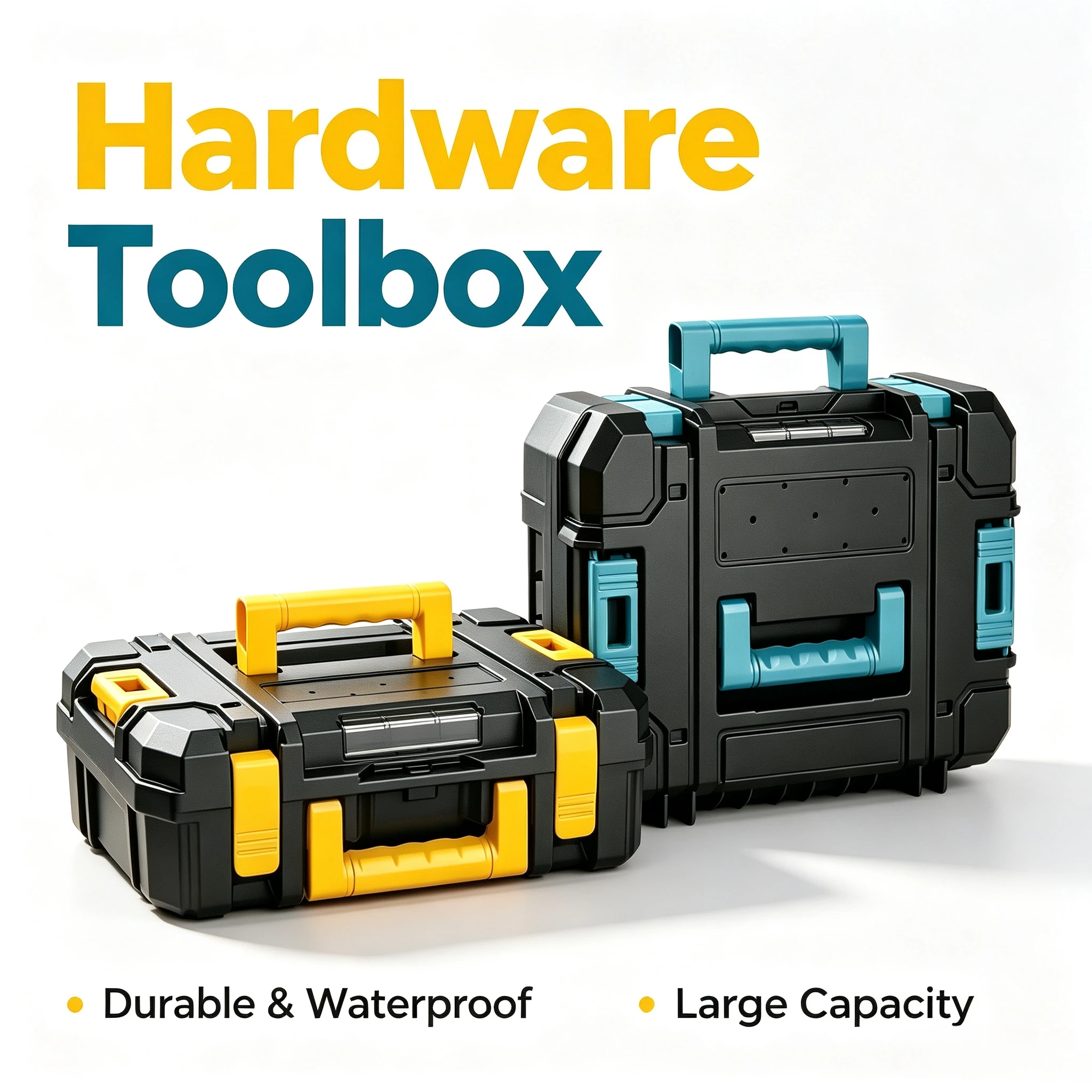1pc Angle Grinder Protection Toolbox, with Handle, Portable, Durable, Suitable for DIY Enthusiasts, Home Maintenance, Workshop