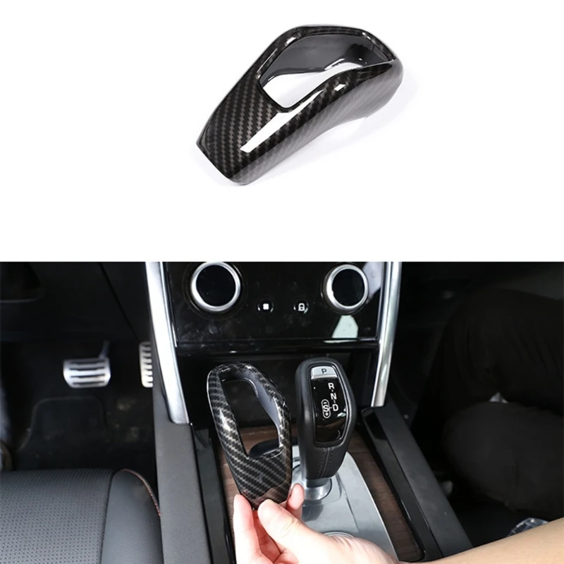 

0XXD Easy Installation Car Gear Shifter Head Cover Universal Shifter Knob Frame Cover