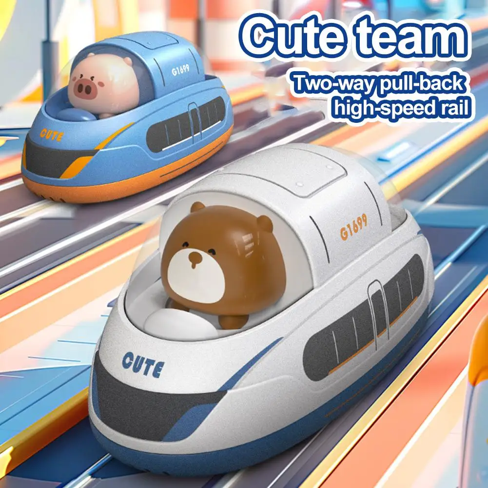 التراجع عالية السرعة السكك الحديدية ألعاب تفاعلية ممارسة آمنة القدرة على الإمساك التلقائي المشي لعب الأطفال التعليمية K8f6