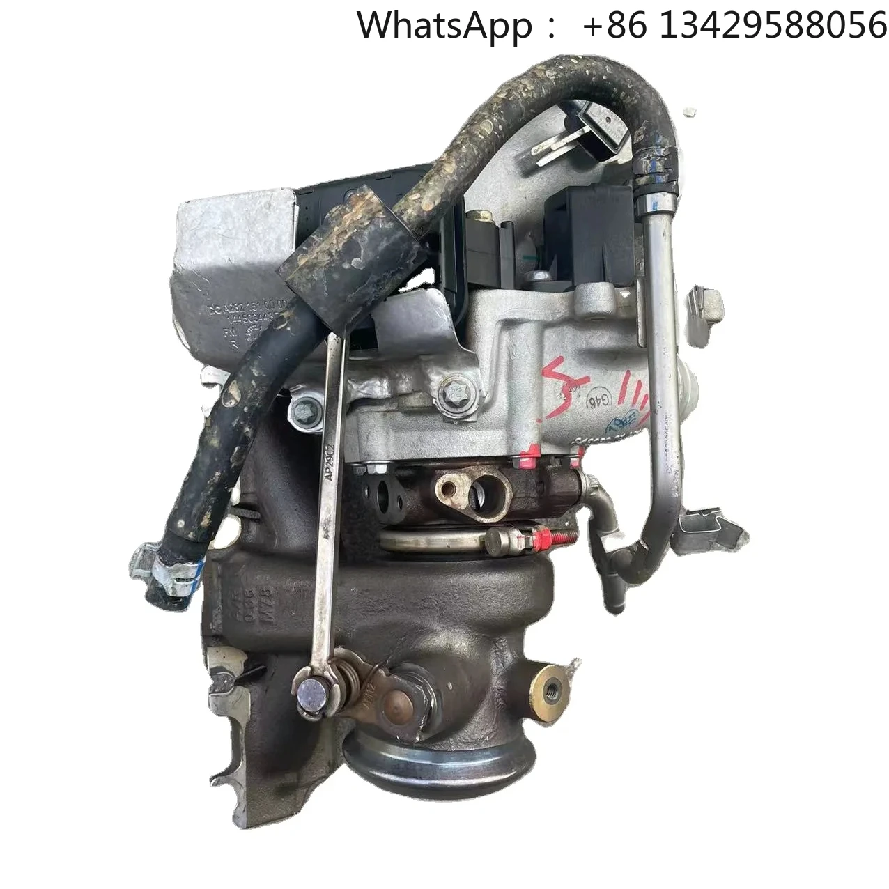 شاحن توربيني أصلي مستعمل 1.3T لبنز A200 A180 قطع غيار السيارات اكتشف 4 حلقة فوهة الديزل لاند روفر #1