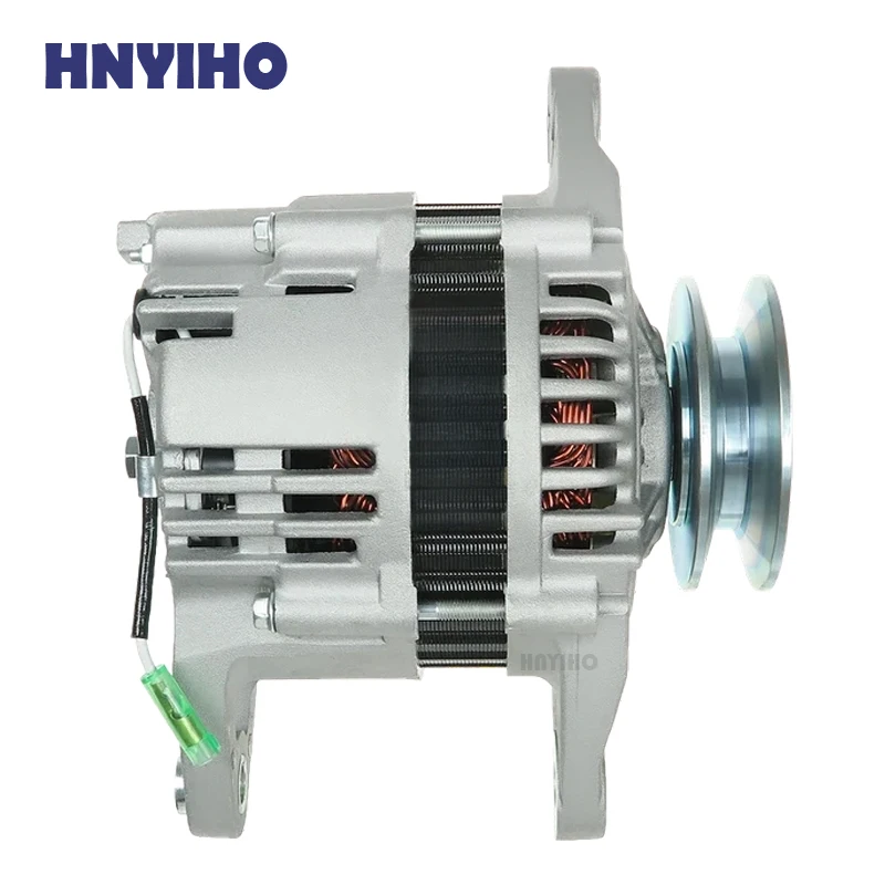 12V 80A 1PK Excavator Alternator 123910-77210 136162 2506162 HAL180763 LR180763 LRA04047 13629N for Komatsu Backhoe WB140