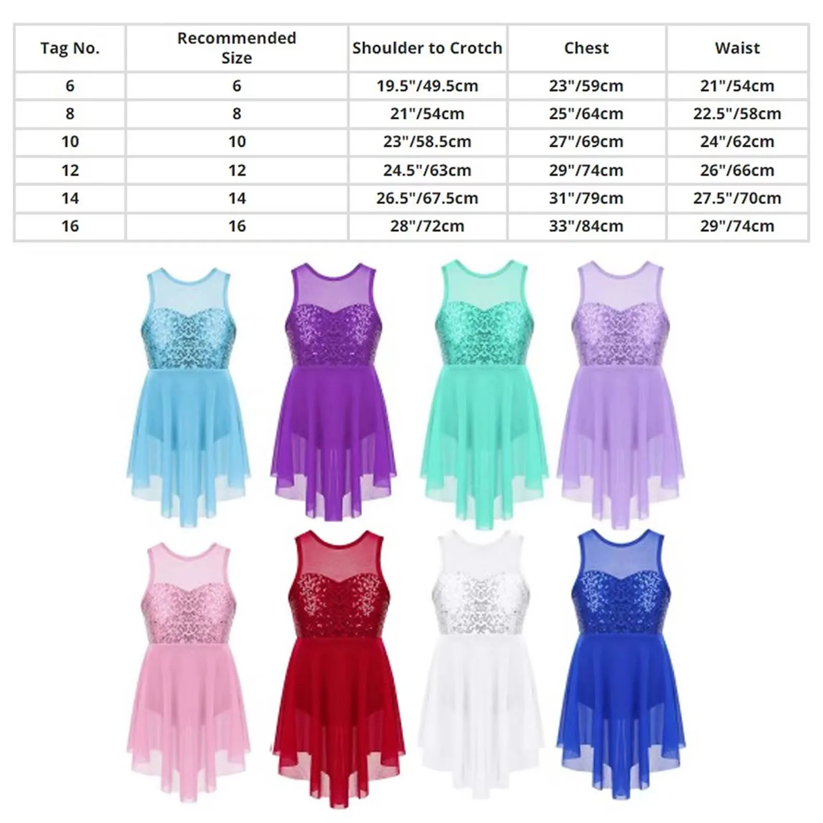 Kids Girls Ballet Lyrical Dance Dress Applique Sheer Mesh Skirted Leotard Modern Contemporary Figure Skating Dance Costume