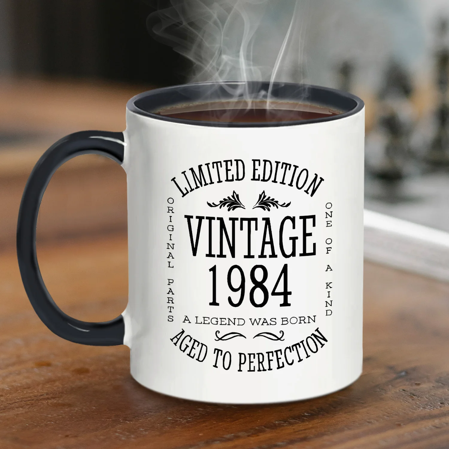 1PC,40th Birthday Gifts, Funny 1984 40th Birthday Gifts, Vintage 1984 Coffee Mugs, Birthday Gifts for Mom, Dad, Men, Women,11oz