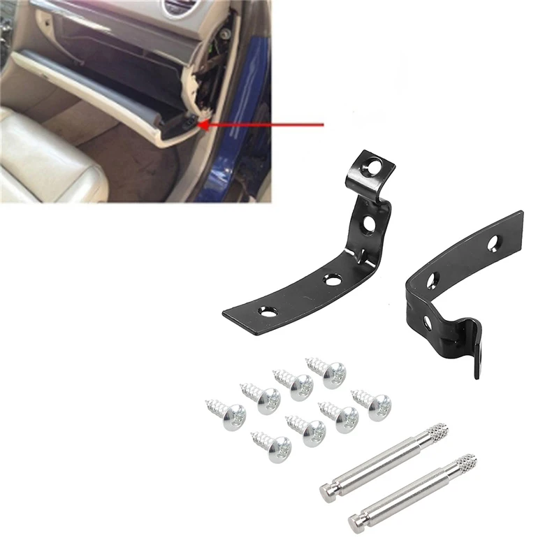 Glove Box Lid Hinge Snapped Repair Fix Kit Brackets For Audi A4 S4 RS4 B6 B7 8E For Seat Exeo/ST 3R5